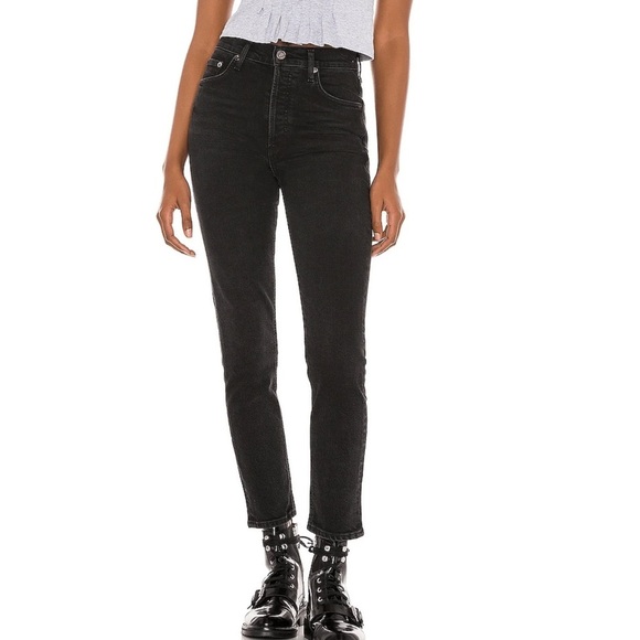 AGOLDE Nico High Rise Slim in Compilation - Picture 10 of 11